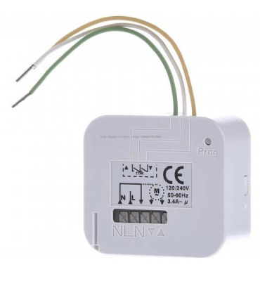 SHUTTER IN-WALL RECEIVER RTS