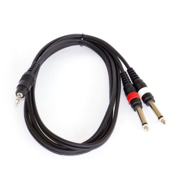 MINI JACK - 2X JACK 1,5Μ